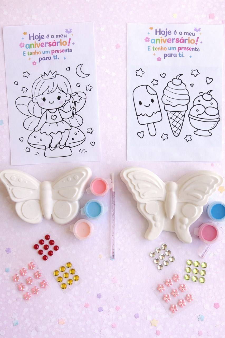 Party Kit + Colouring Page