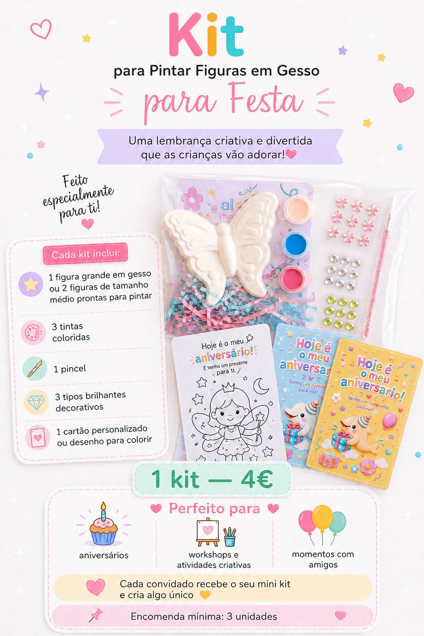 Party Kit + Colouring Page